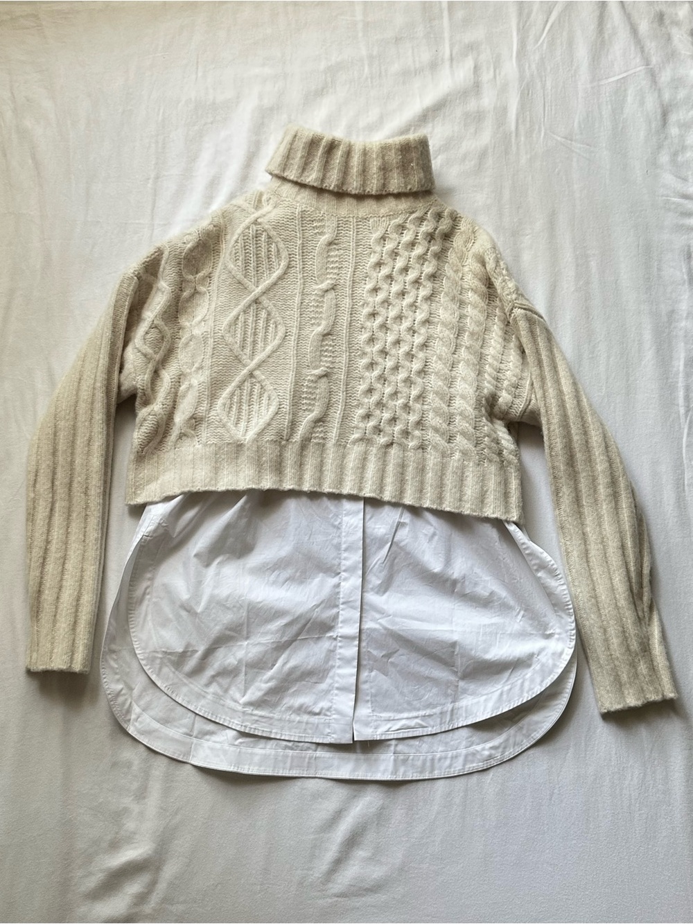 Turtleneck Sweater Mini Dress All Saints